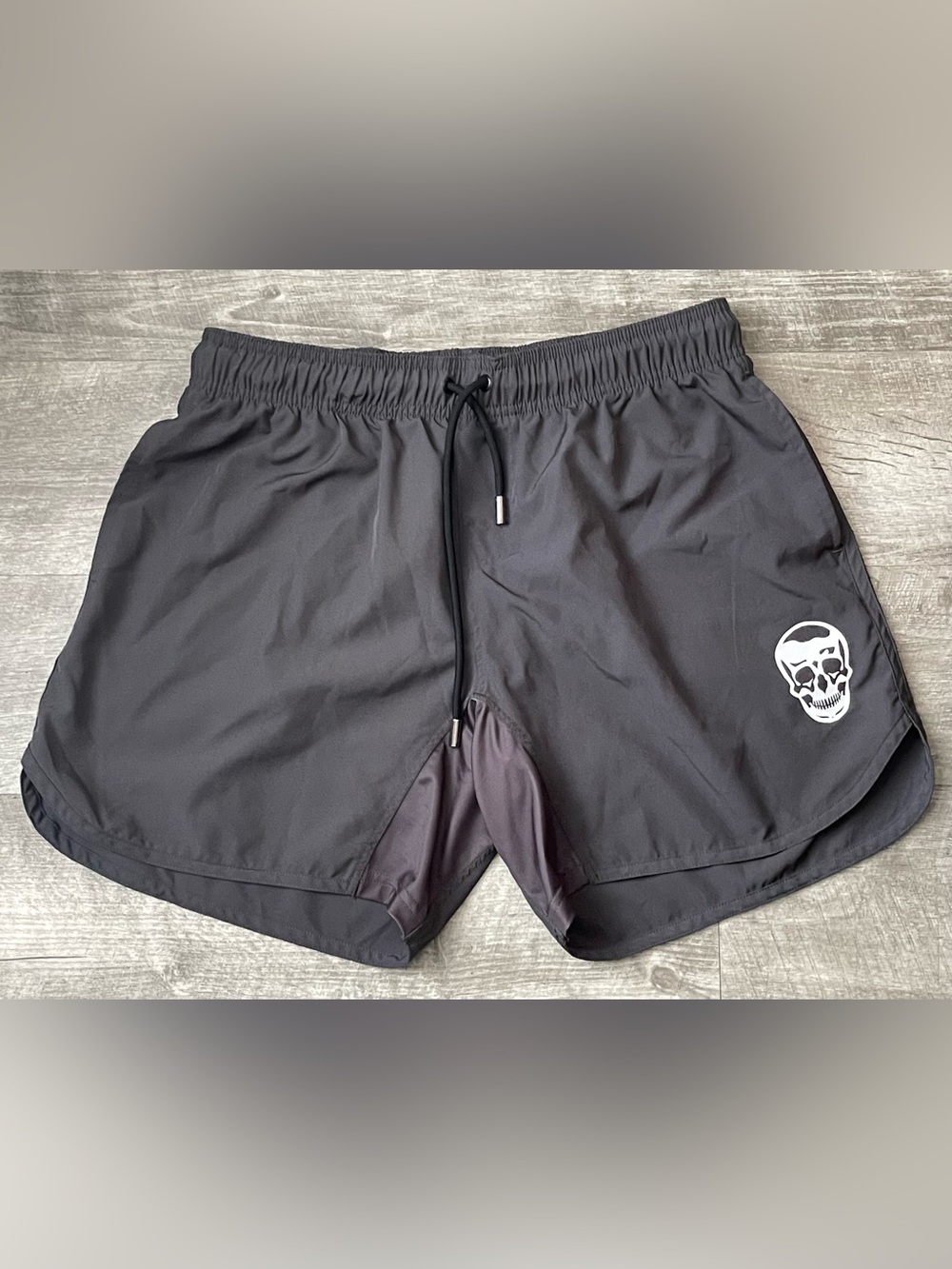 Gymreapers Core Skull Mesh Training Shorts